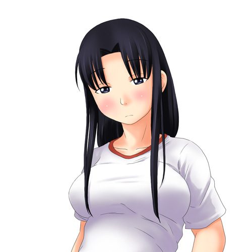 toshifumi, hosokawa kanako, maria-sama ga miteru, lowres, 00s, gym uniform, maria sama, solo