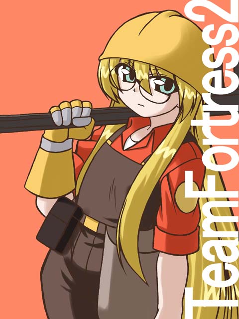 ooba kou, engineer (tf2), team fortress 2, tagme, crossover, glasses, valve