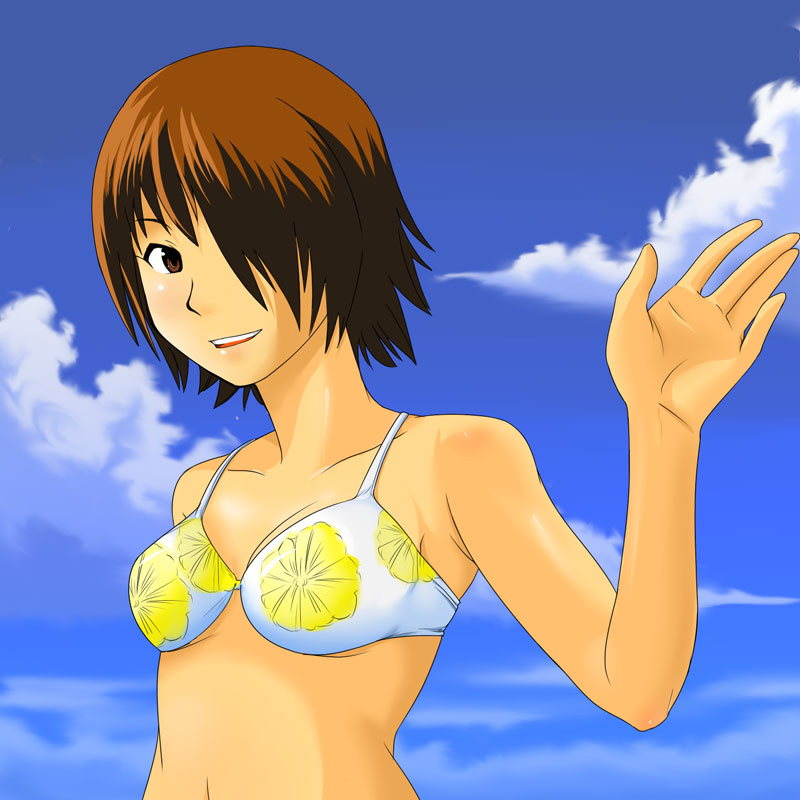 kumataka, tagme, swimsuit