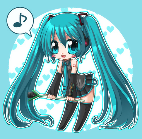 hatsune miku, vocaloid, lowres, tagme