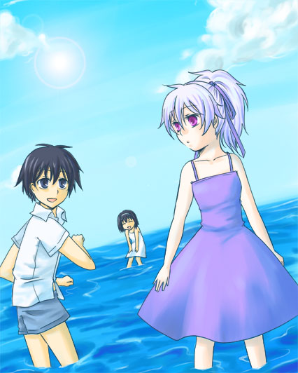 hei (darker than black), yin (darker than black), darker than black, tagme, 00s, bai (darker than black)
