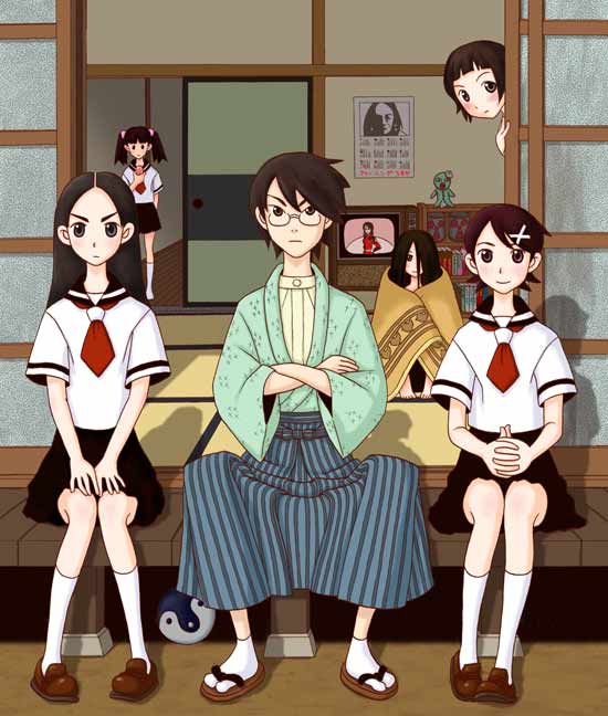 sayonara zetsubou sensei, tagme, 00s