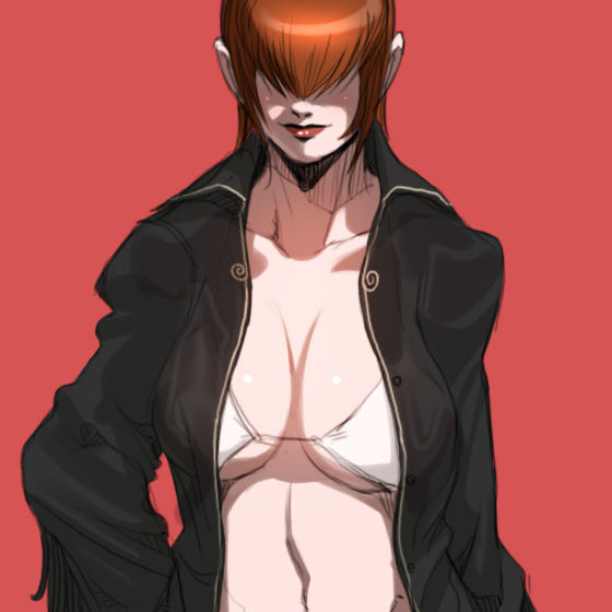 falcoon, shermie (kof), snk, the king of fighters, tagme, breasts, large breasts
