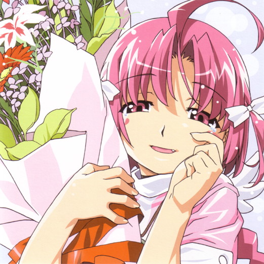 watanabe akio, nakahara komugi, nurse witch komugi-chan, tagme, 00s, pink hair, solo, tears