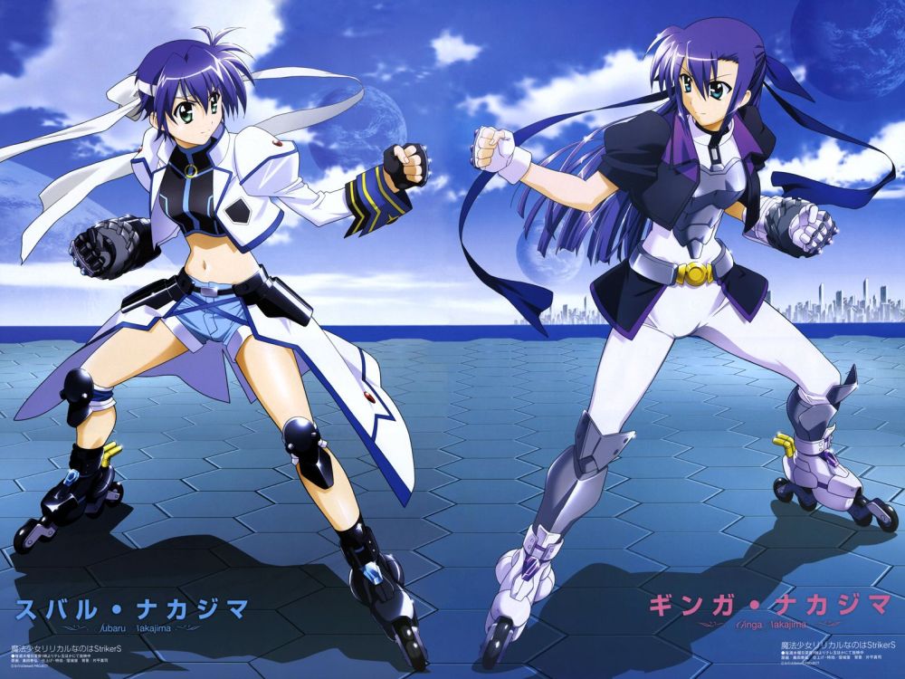 ginga nakajima, mach caliber, subaru nakajima, lyrical nanoha, mahou shoujo lyrical nanoha strikers, tagme, 00s
