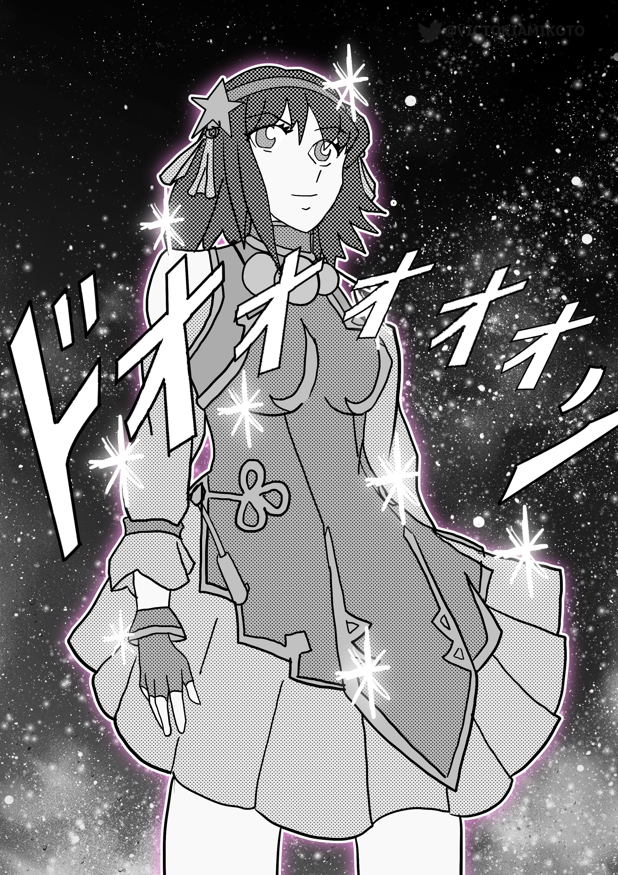 asamiya athena, psycho soldier, saint seiya, snk, the king of fighters, the king of fighters xv, hair ornament, idol, purple eyes, purple hair, star (symbol), star hair ornament