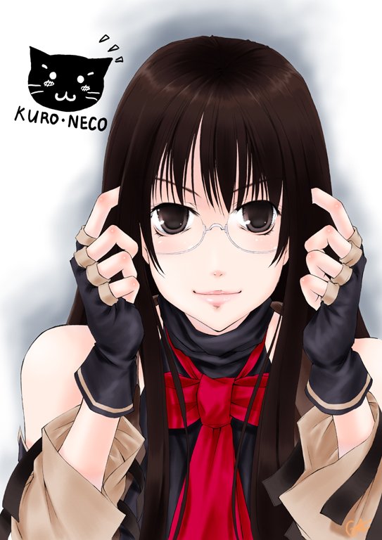 crote, scout (fez), fantasy earth zero, bad id, bad pixiv id, fingerless gloves, glasses, gloves, solo