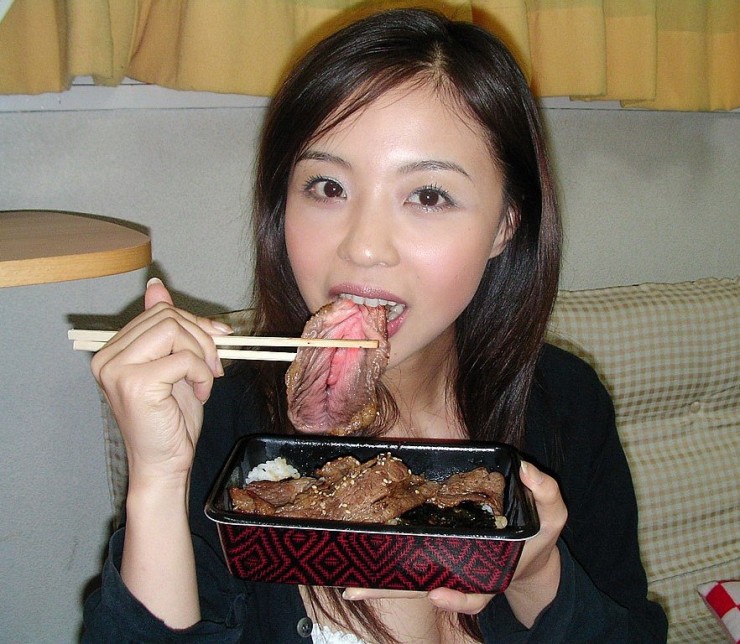 photo (medium), third-party edit, asian, chopsticks, eating, food, pussy, sushi, what
