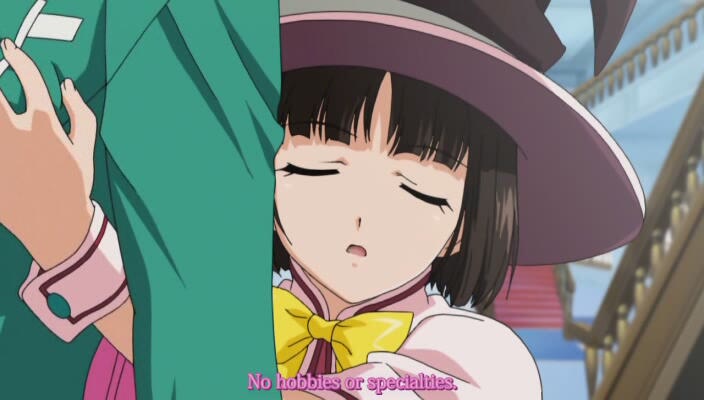 sendou yukari, rosario+vampire, screencap, breasts, grabbing another's breast, subtitled