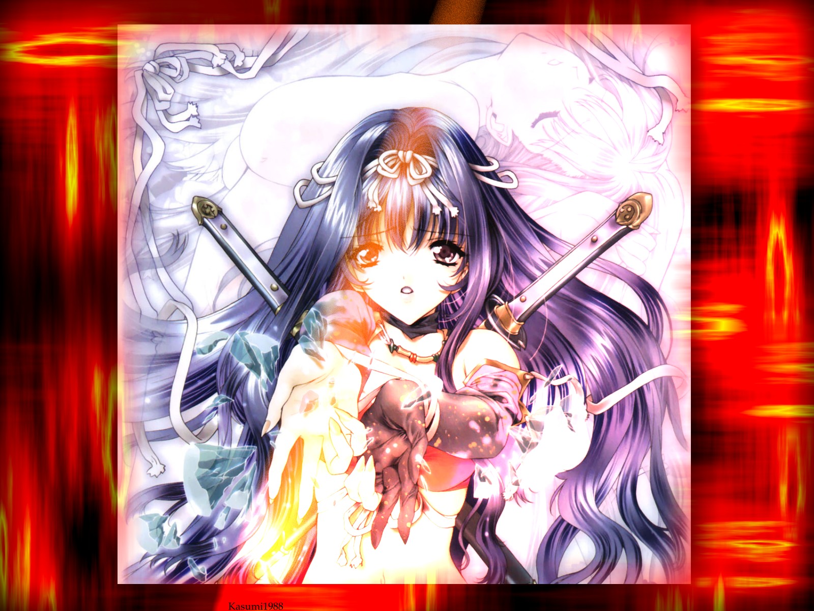 highres, tagme, 1girl, female focus, purple hair, solo