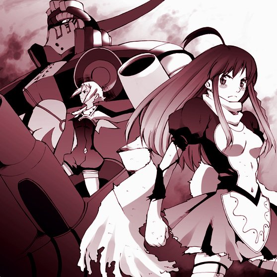 dix-neuf, lal'c mellk mal, nono (top wo nerae 2!), top wo nerae! (series), top wo nerae 2!, bad id, bad pixiv id, 00s, mecha, monochrome, robot, super robot