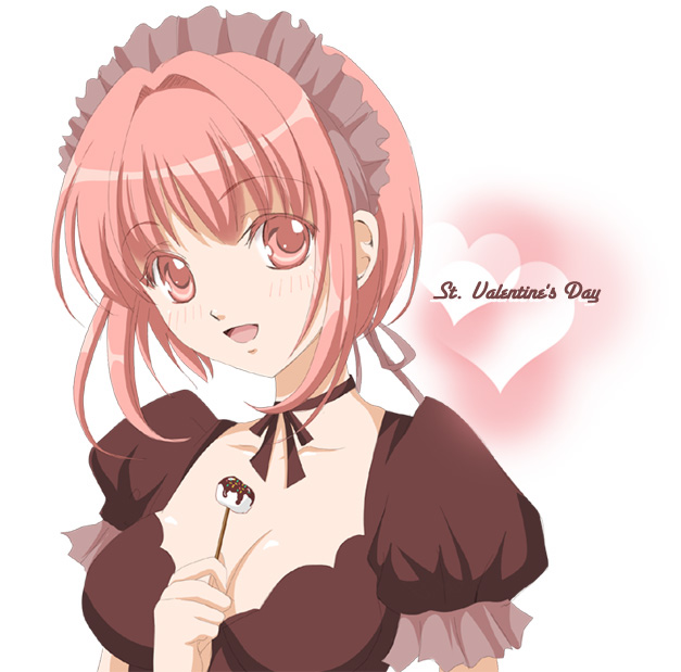 sinko (sinsin), original, 1girl, female focus, headdress, open mouth, pink eyes, pink hair, short hair, solo
