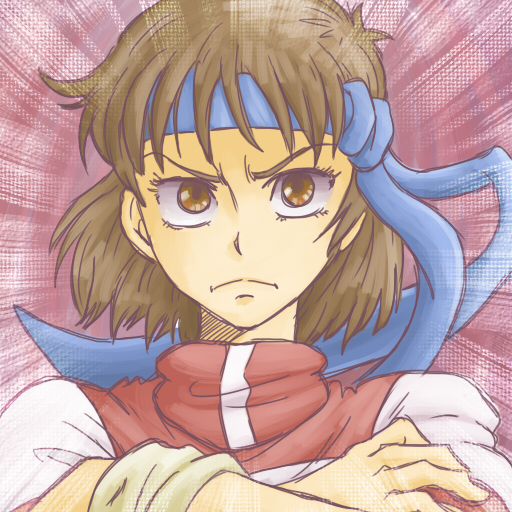 aono3, takaya noriko, top wo nerae!, top wo nerae! (series), 1girl, brown eyes, brown hair, close-up, crossed arms, female focus, gunbuster pose, hairband, headband, leotard, short hair, solo
