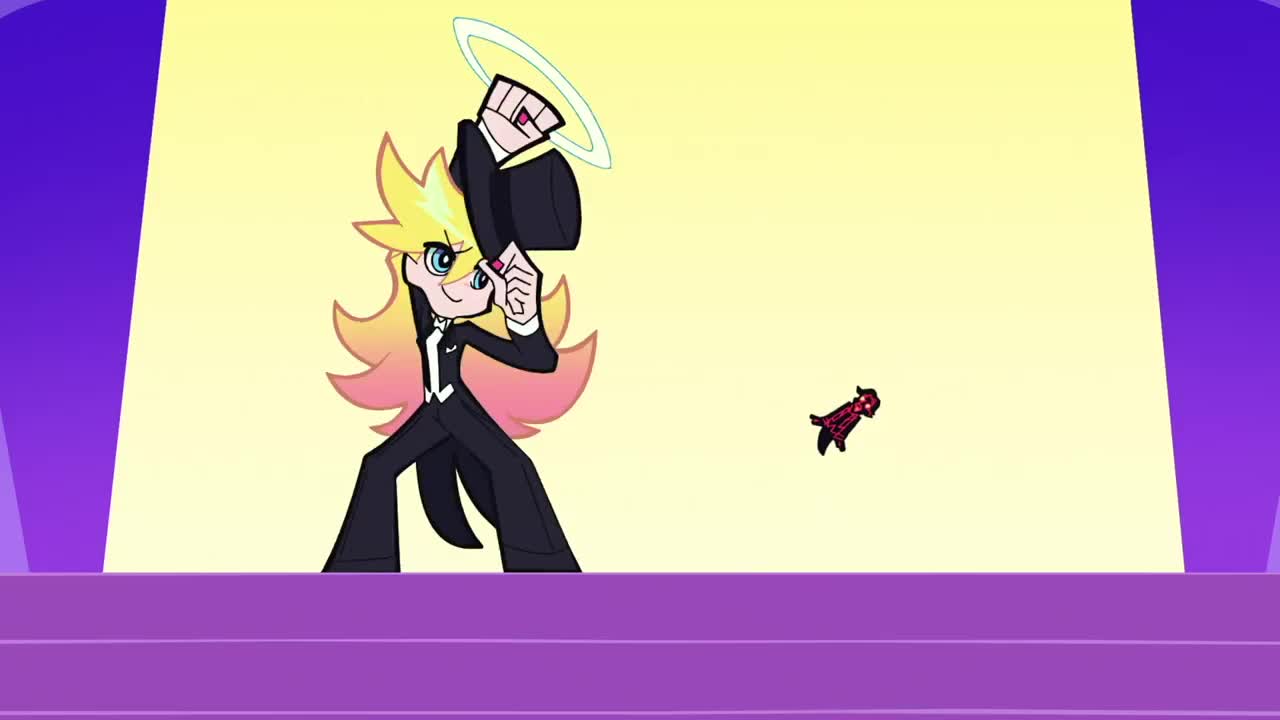 brief (psg), kneesocks (psg), panty (psg), scanty (psg), stocking (psg), animated, tagme, video, blonde hair, hat, long hair, music, profanity, public indecency, singing, top hat