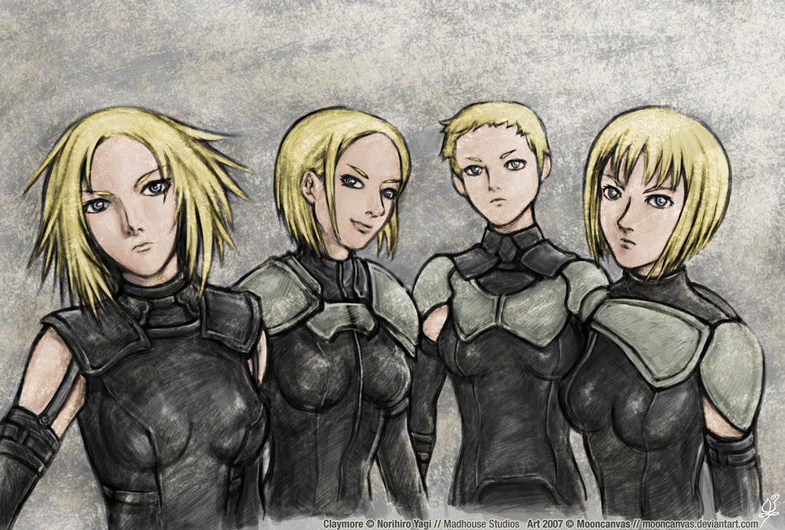clare (claymore), deneve, helen, miria, claymore (series), tagme, 00s