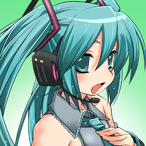 hermmy, hatsune miku, vocaloid, lowres, 1girl, aqua hair, female focus, solo, twintails