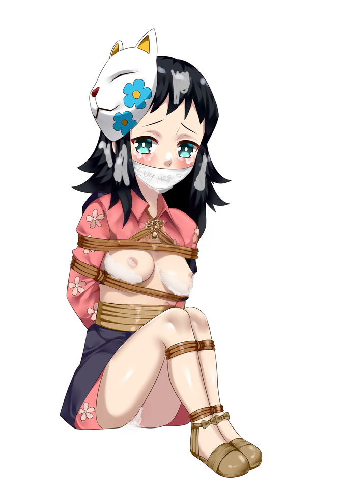 makomo (kimetsu), kimetsu no yaiba, artist request, non-web source, source request, tagme, cum