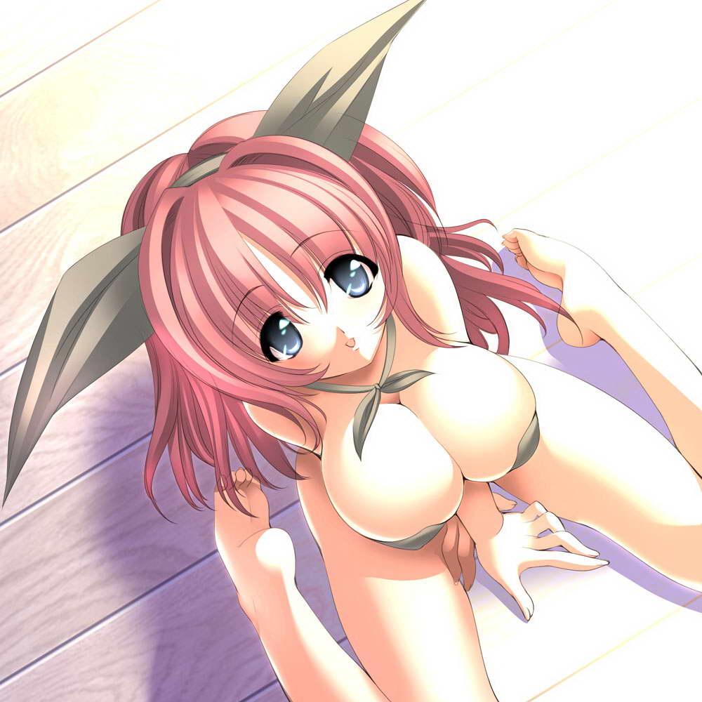 tagme, breasts, large breasts, pink hair