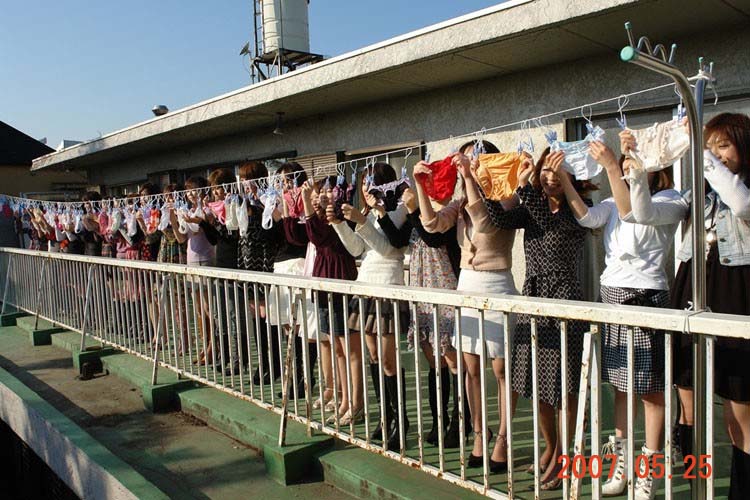 photo (medium), asian, everyone, japan, lineup, panties, underwear