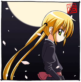 hata kenjirou, sanzen'in nagi, hayate no gotoku!, lowres, 00s, blonde hair, solo, twintails