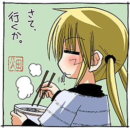 hata kenjirou, sanzen'in nagi, hayate no gotoku!, lowres, 00s, blonde hair, solo, twintails