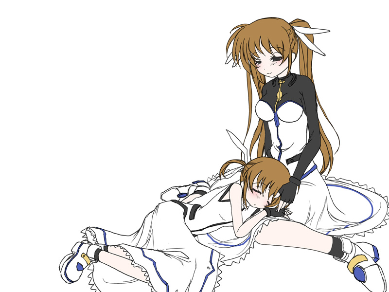 frapowa, takamachi nanoha, lyrical nanoha, mahou shoujo lyrical nanoha, mahou shoujo lyrical nanoha strikers, unfinished, 00s, dual persona, time paradox
