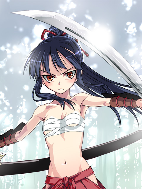 satou atsuki, bushidou (sekaiju), bushidou 2 (sekaiju), atlus, etrian odyssey, tagme, solo, sword, weapon