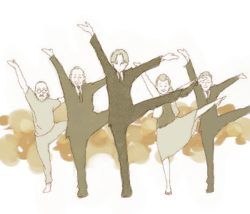 as (ashes), johan liebert, roberto (monster manga), monster (manga), sayonara zetsubou sensei, lowres, 1girl, 4boys, hitotoshite jiku ga bureteiru, multiple boys, parody