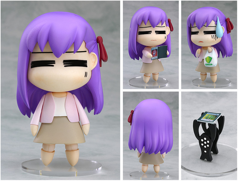 matou sakura, fate/stay night, fate (series), nendoroid, photo (medium), 00s, chibi, figure