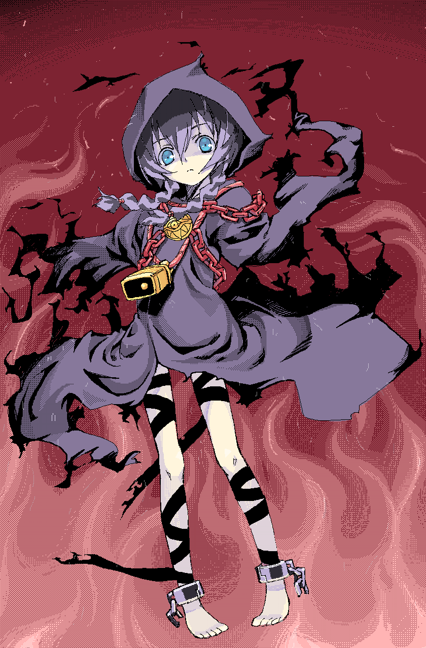 satou atsuki, curse maker, curse maker 2, atlus, etrian odyssey, highres, barefoot, feet, oekaki