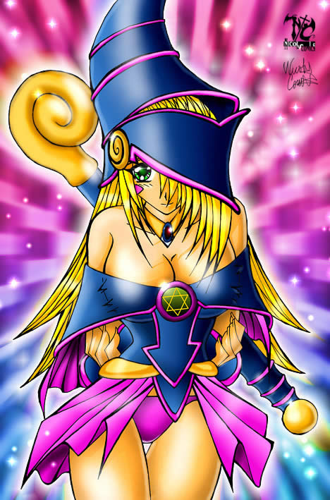 dark magician girl, yu-gi-oh!, yu-gi-oh! duel monsters, yuu-gi-ou, breasts, cleavage, duel monster, panties, underwear
