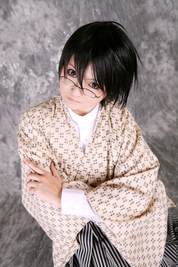 itoshiki nozomu, sayonara zetsubou sensei, cosplay photo, photo (medium), asian, child, cosplay, crossdressing, crossdressing (ftm), glasses, solo