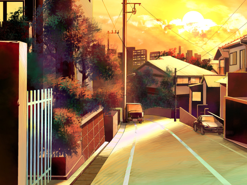 l-laboratory, trouble trap lab, game cg, tagme, no humans, sky