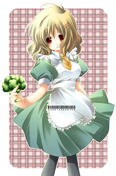 akiyama natsumi, original, bad id, bad pixiv id, 1girl, female focus, pantyhose, solo, waitress