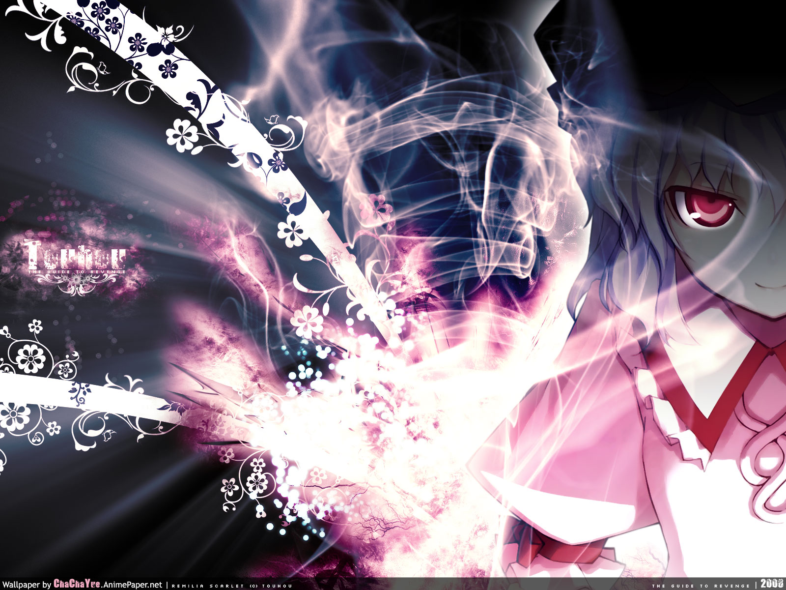 remilia scarlet, touhou, highres, 1girl, female focus, solo, upper body, watermark