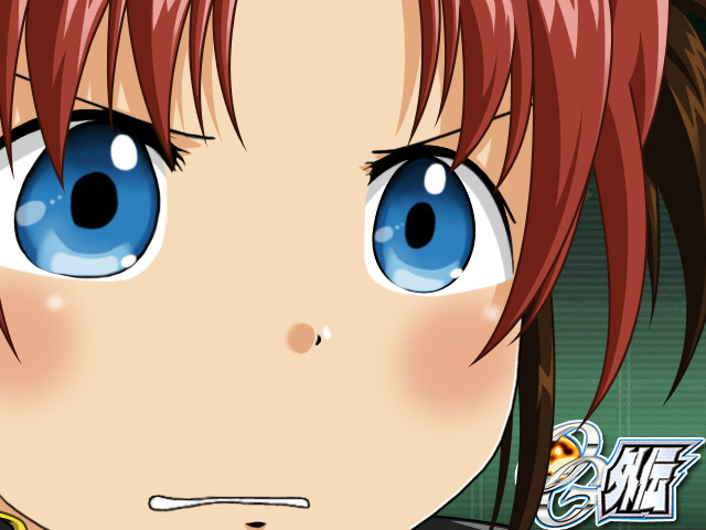 raul gureden, banpresto, super robot wars, super robot wars original generation, blue eyes, gununu (meme), male focus, meme, multicolored hair, red hair, solo, two-tone hair