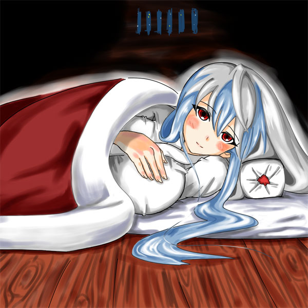 kamishirasawa keine, touhou, 1girl, female focus, long hair, red eyes, solo