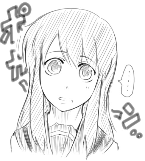 kanno takanori, asahina mikuru, suzumiya haruhi no yuuutsu, tagme, 00s, greyscale, monochrome, pokaan, solo