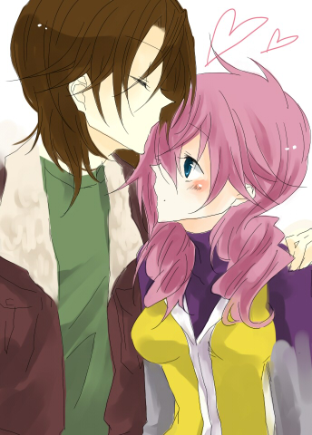 feldt grace, lockon stratos, gundam, gundam 00, lowres, 00s, blush, heart