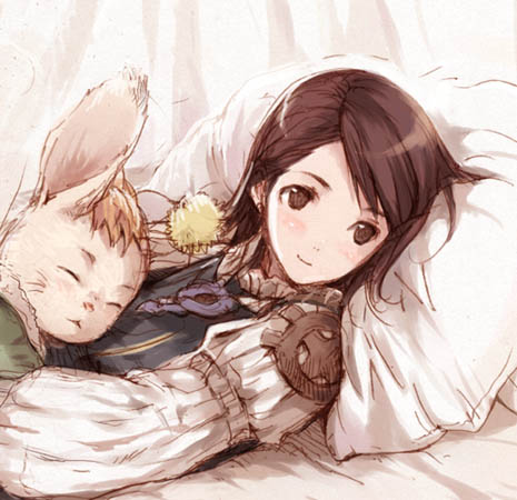 larsa ferrinas solidor, montblanc, moogle, final fantasy, final fantasy xii, artist request, lowres, 00s, 1boy, male focus, solo, trap