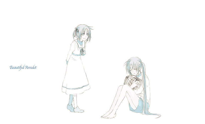 takamachi nanoha, lyrical nanoha, mahou shoujo lyrical nanoha, mahou shoujo lyrical nanoha strikers, 00s, 2girls, birdcage, cage, dual persona, multiple girls, school uniform, time paradox