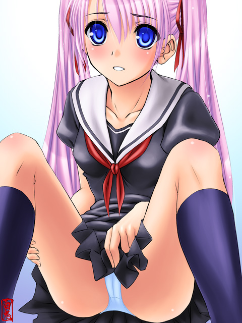 shiraki (artist), tagme, 1girl, female focus, panties, skirt, solo, underwear