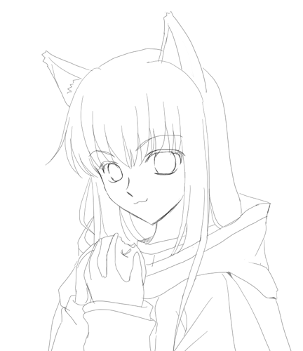 sinko (sinsin), holo, spice and wolf, animated, animated gif, lowres, 00s, 1girl, animal ears, apple, ear wiggle, eating, female focus, food, foodgasm, fruit, greyscale, holding, holding food, holding fruit, monochrome, solo