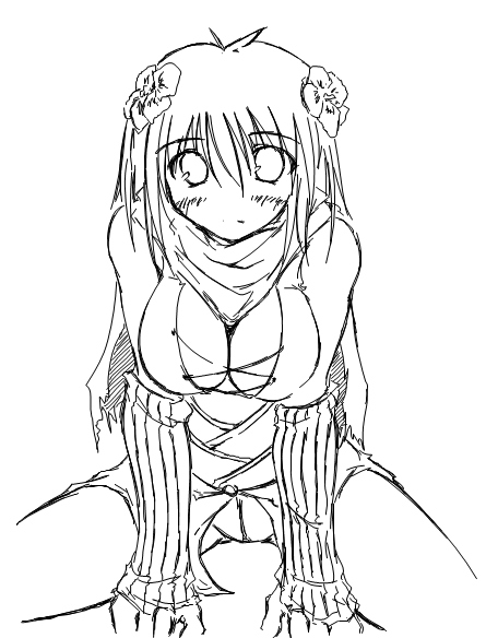kaminagi (kaminagi-tei), assassin cross (ragnarok online), ragnarok online, tagme, greyscale, monochrome, solo, thighhighs