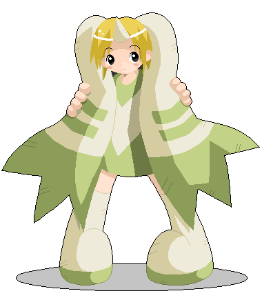 terriermon, digimon, digimon tamers, bad source, lowres, 1boy, amazake (manuke no oukoku), black eyes, blonde hair, boots, closed mouth, crew neck, dot nose, expressionless, facing viewer, floppy ears, full body, holding ears, horns, humanization, legs apart, long shirt, looking to the side, male focus, no lineart, parted bangs, pigeon-toed, pixel art, shadow, shirt, short hair, simple background, single horn, solo, standing, thigh boots, transparent background, very long ears, white horns, white shirt, yellow boots