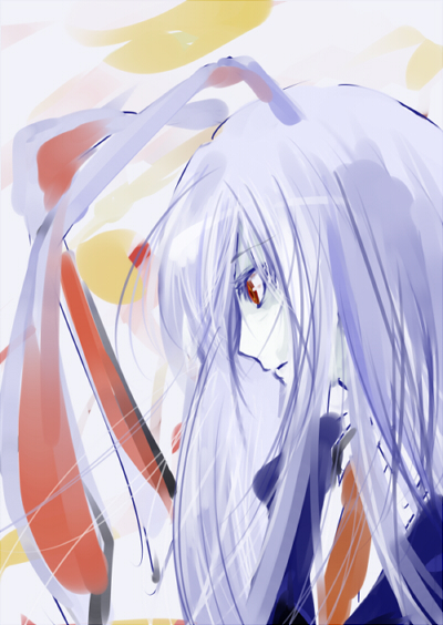 tomasu, tsurukame, reisen udongein inaba, touhou, 1girl, animal ears, female focus, rabbit ears, solo