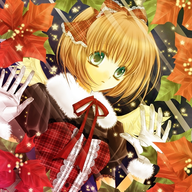 min-mu, original, bad id, bad pixiv id, 1girl, brown hair, female focus, green eyes, solo