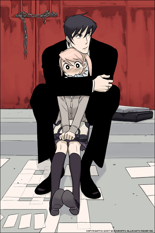 gozou roppu, formal clothes, holding, school uniform, serafuku, suit