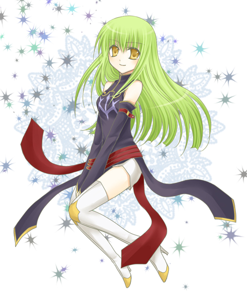 c.c., code geass, tagme, 00s, boots, high heels, shoes, solo, thighhighs