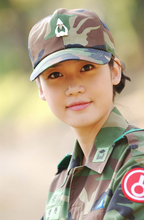 sung yuri, photo (medium), tagme, hat, korea, korean text, military, military fatigues, military uniform